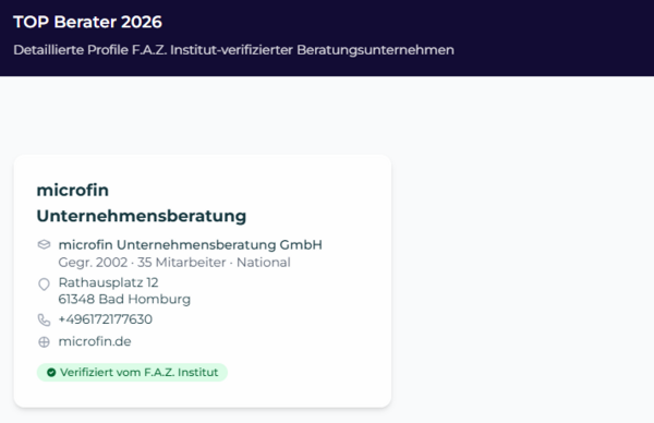 Top-Berater 2026