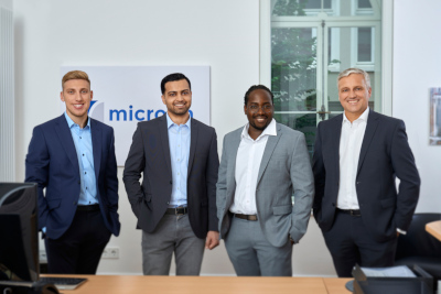 microfin begrüßt vier neue Mitarbeiter